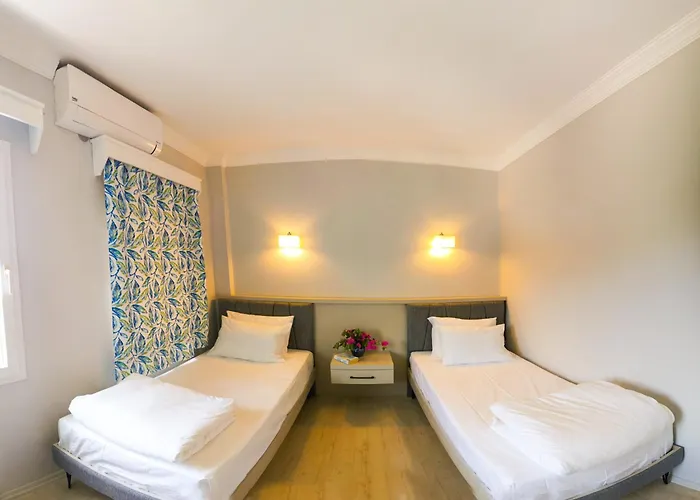 Merve Apartments, Your Home From Home In Central Bodrum, Street Cats Frequent The Property, Not All Apartments Have Balconies , Ground Floor Have Terrace With Table And Chairs