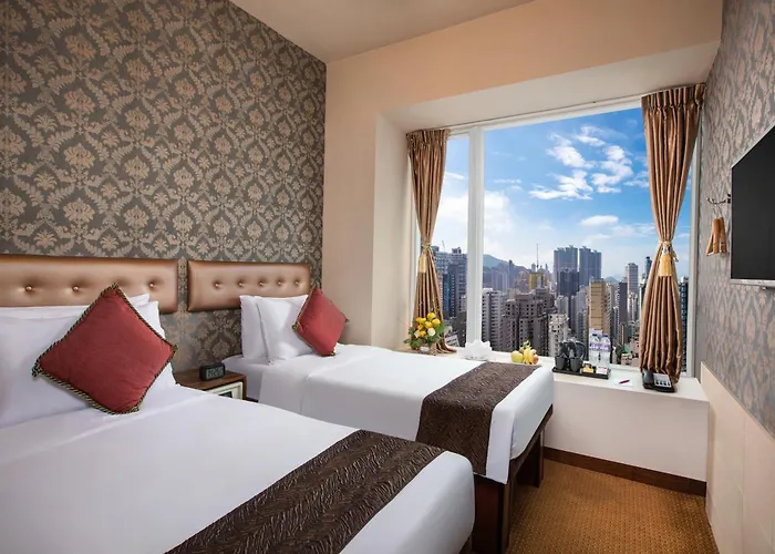 In Luxury hotels Ramada Hong Kong Harbour View