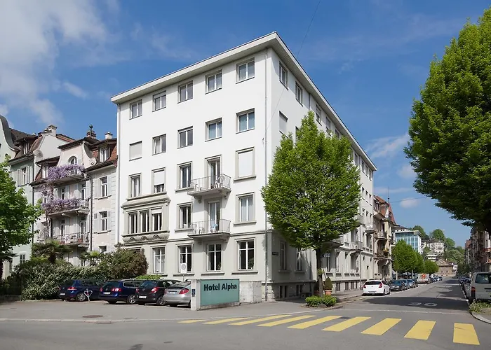 Hotel met uitzicht: Hotel Alpha